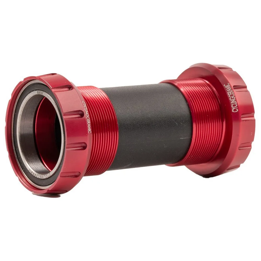 CYCLINGCERAMIC Bsa Sram Dub 28.99mm Vevlager, Red, 68/73mm