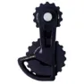 CYCLINGCERAMIC Shimano Grx-rx 11/12s Max 36t Gravel Jockeyhjulsystem, Black, 14-19t