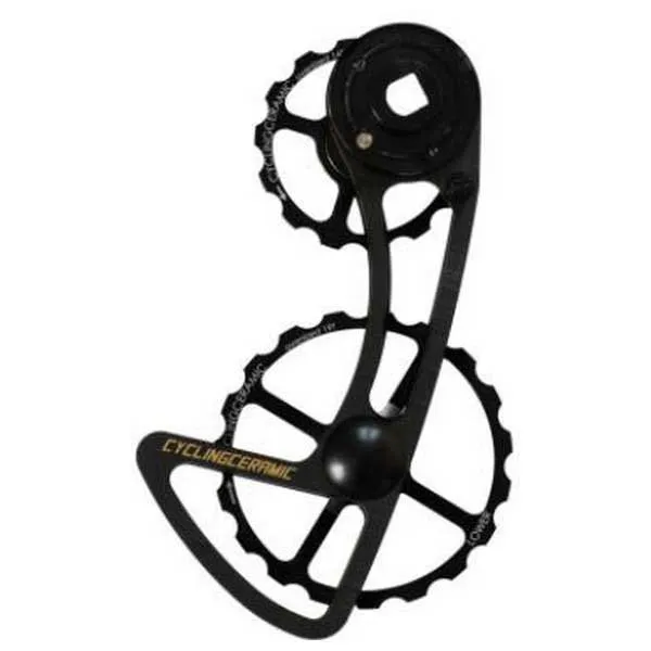 CYCLINGCERAMIC Sram Axs 12s Jockeyhjulsystem, Black / black, 14-19t CYCLINGCERAMIC Sram Axs 12s Jockeyhjulsystem, Black / black, 14-19t