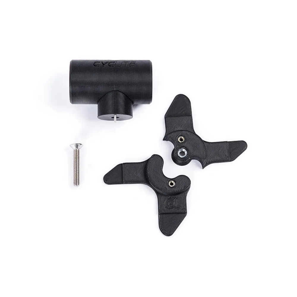 Cyclite Aero Fäste För Framlykta, Black, One Size Cyclite Aero Fäste För Framlykta, Black, One Size