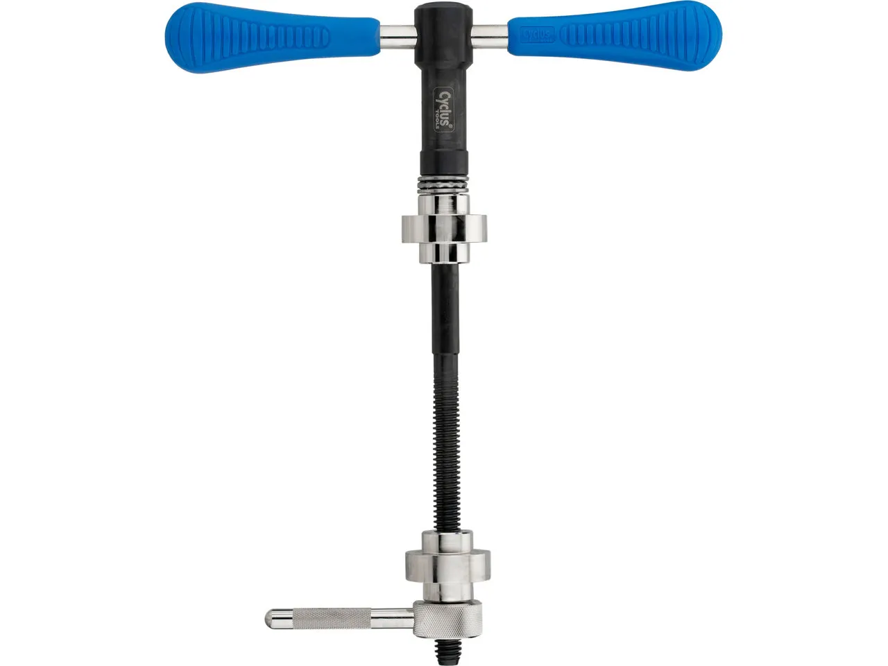 Cyclus Tools Einpresswerkzeug 1 1/8" für semi-integrierte Steuersatzschalen, Silver / blue, One Size