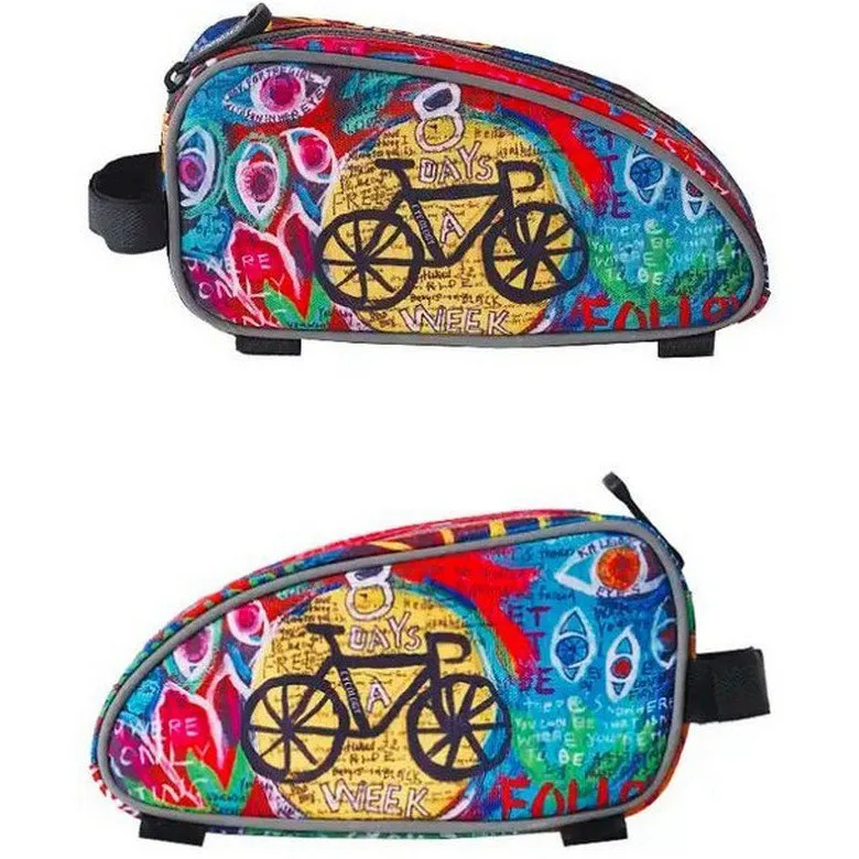 Cycology 8 Days 0.65l Topprörsväska, Multicolor, One Size