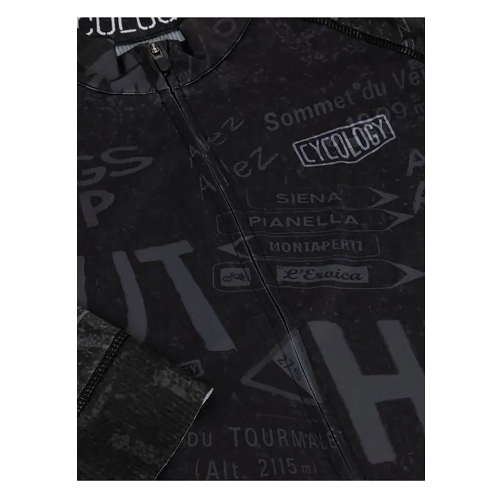 Cycology Allez Allez Korta ärmar Cykeltröja, Black, S Cycology Allez Allez Korta ärmar Cykeltröja, Black, S