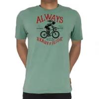 Cycology Always Ready To Ride T-shirt Med Korta ärmar