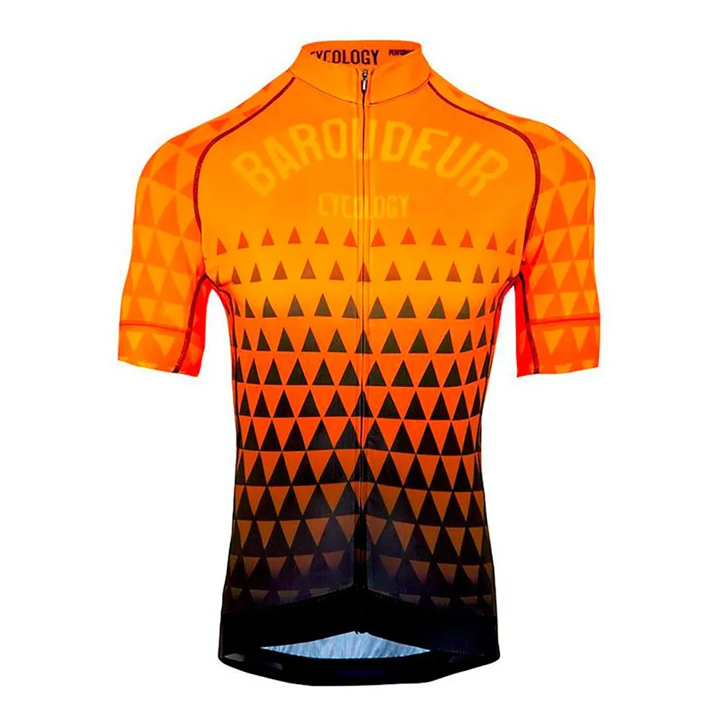 Cycology Baroudeur Korta ärmar Cykeltröja, Orange, S Cycology Baroudeur Korta ärmar Cykeltröja, Orange, S