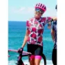 Cycology Cyco Floral Korta ärmar Cykeltröja, Pink / White, XS
