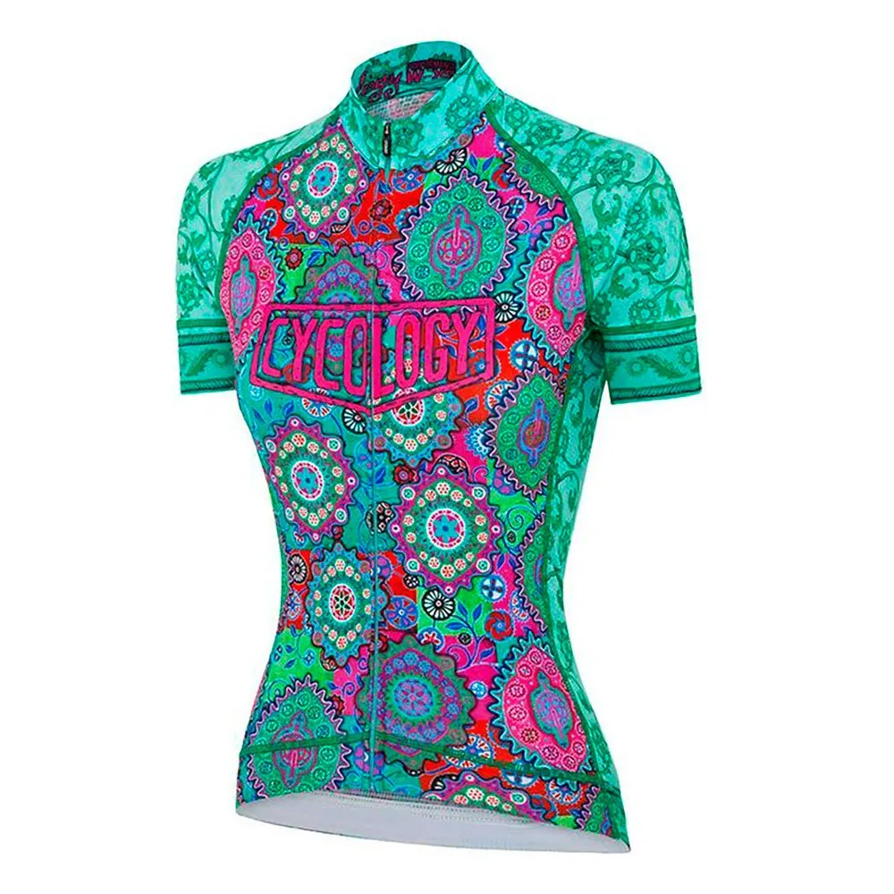 Cycology Naisha Korta ärmar Cykeltröja, Green, XS