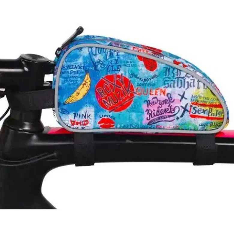 Cycology Rock N Roll 0.65l Topprörsväska, Multicolor, One Size Cycology Rock N Roll 0.65l Topprörsväska, Multicolor, One Size