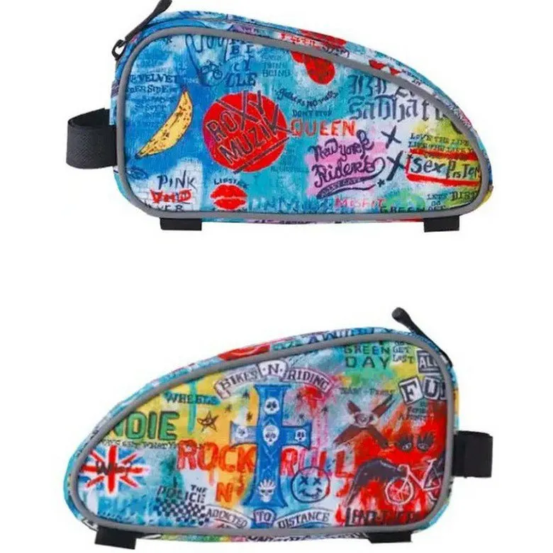 Cycology Rock N Roll 0.65l Topprörsväska, Multicolor, One Size Cycology Rock N Roll 0.65l Topprörsväska, Multicolor, One Size