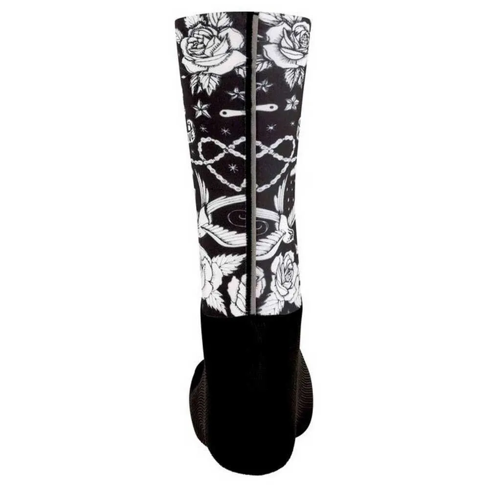 Cycology Velo Tattoo Aero Långa Strumpor, Multicolor Cycology Velo Tattoo Aero Långa Strumpor, Multicolor