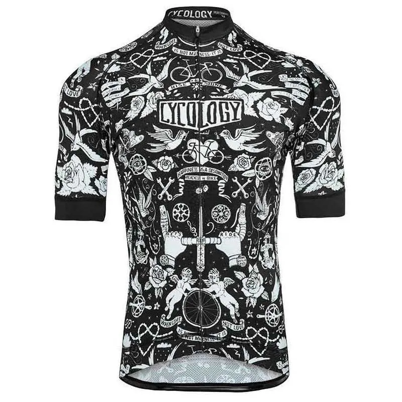 Cycology Velo Tattoo Korta ärmar Cykeltröja