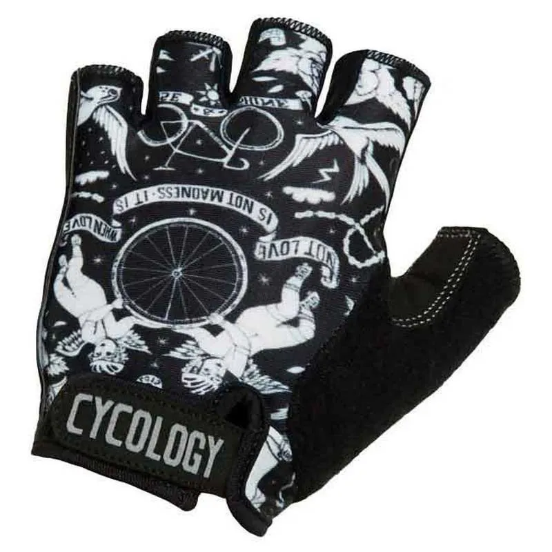 Cycology Velo Tattoo Korta Handskar