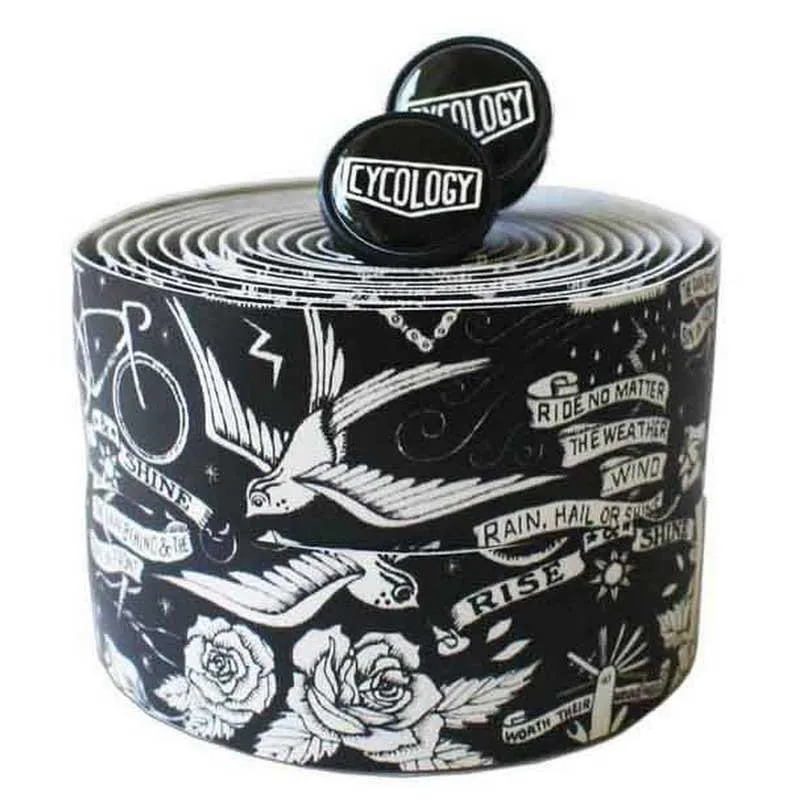 Cycology Velo Tattoo Styrlinda, Black / white, One Size