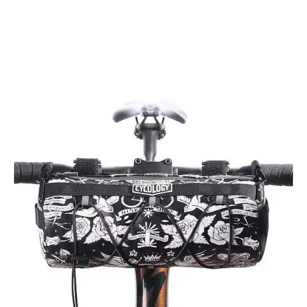 Cycology Velo Tattoo Styrväska 2.4l, Black / white, One Size