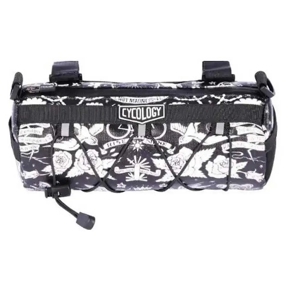 Cycology Velo Tattoo Styrväska 2.4l, Black / white, One Size