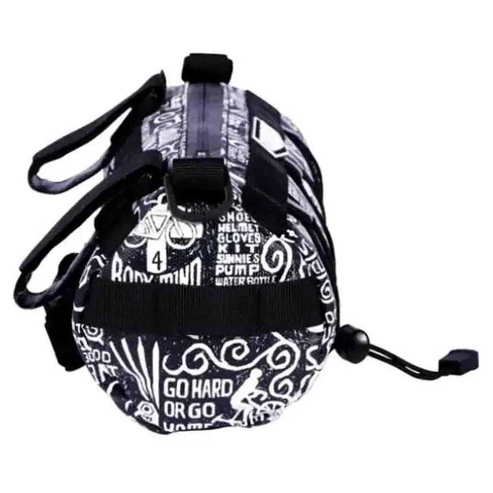 Cycology Wisdom Styrväska 2.4l, Black / white, One Size Cycology Wisdom Styrväska 2.4l, Black / white, One Size