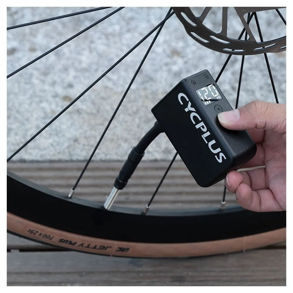 Cycplus As2 Pro Max Kompressor, Black, 120psi