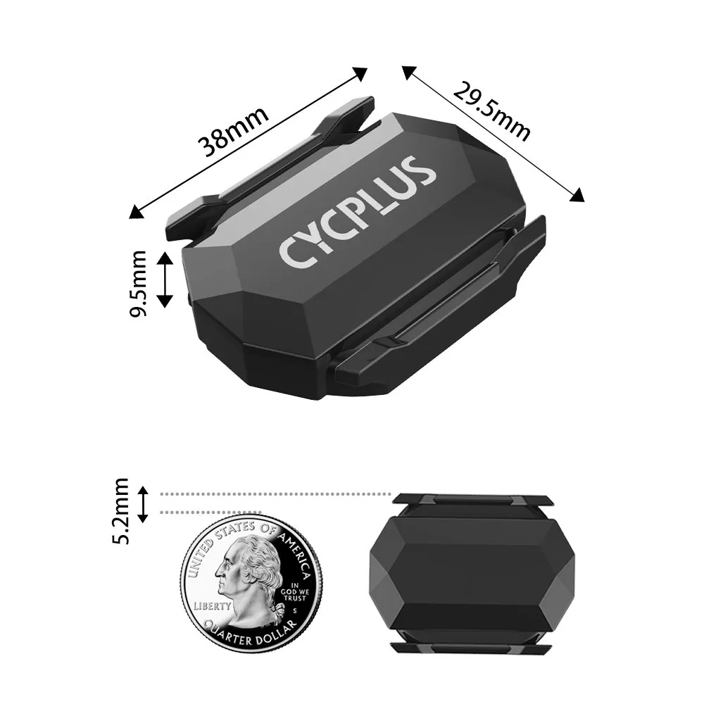Cycplus C3 Kadenssensor, Black