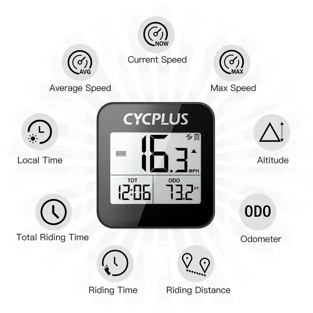 Cycplus G1 Cykeldator, Black, One Size