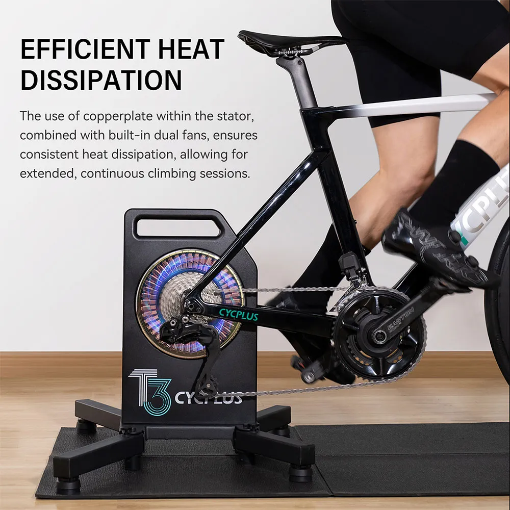 Cycplus T3 Turbobrännare, Black, One Size Cycplus T3 Turbobrännare, Black, One Size