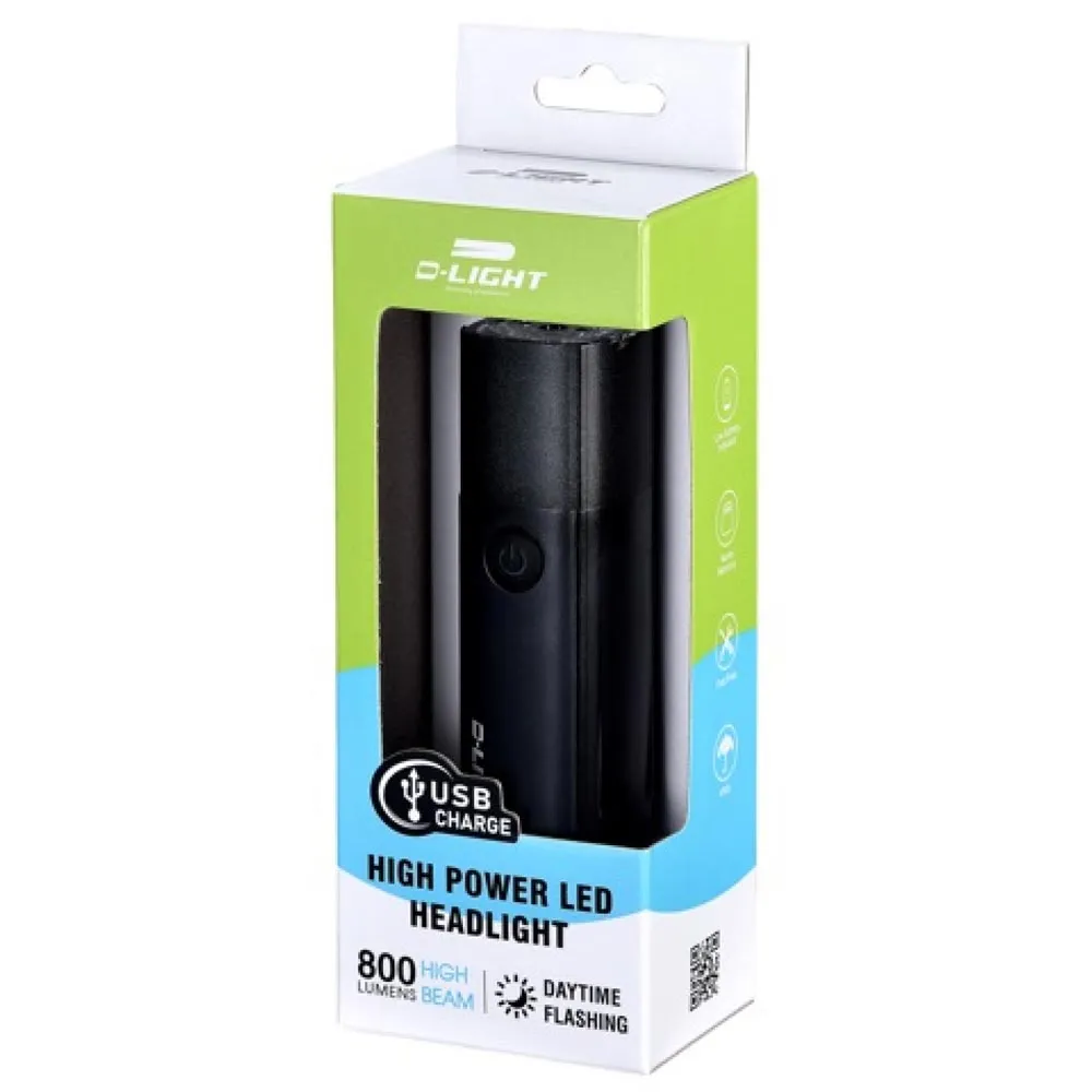 D-light Cg-131p 800 Framlampa, Black, 800 Lumens