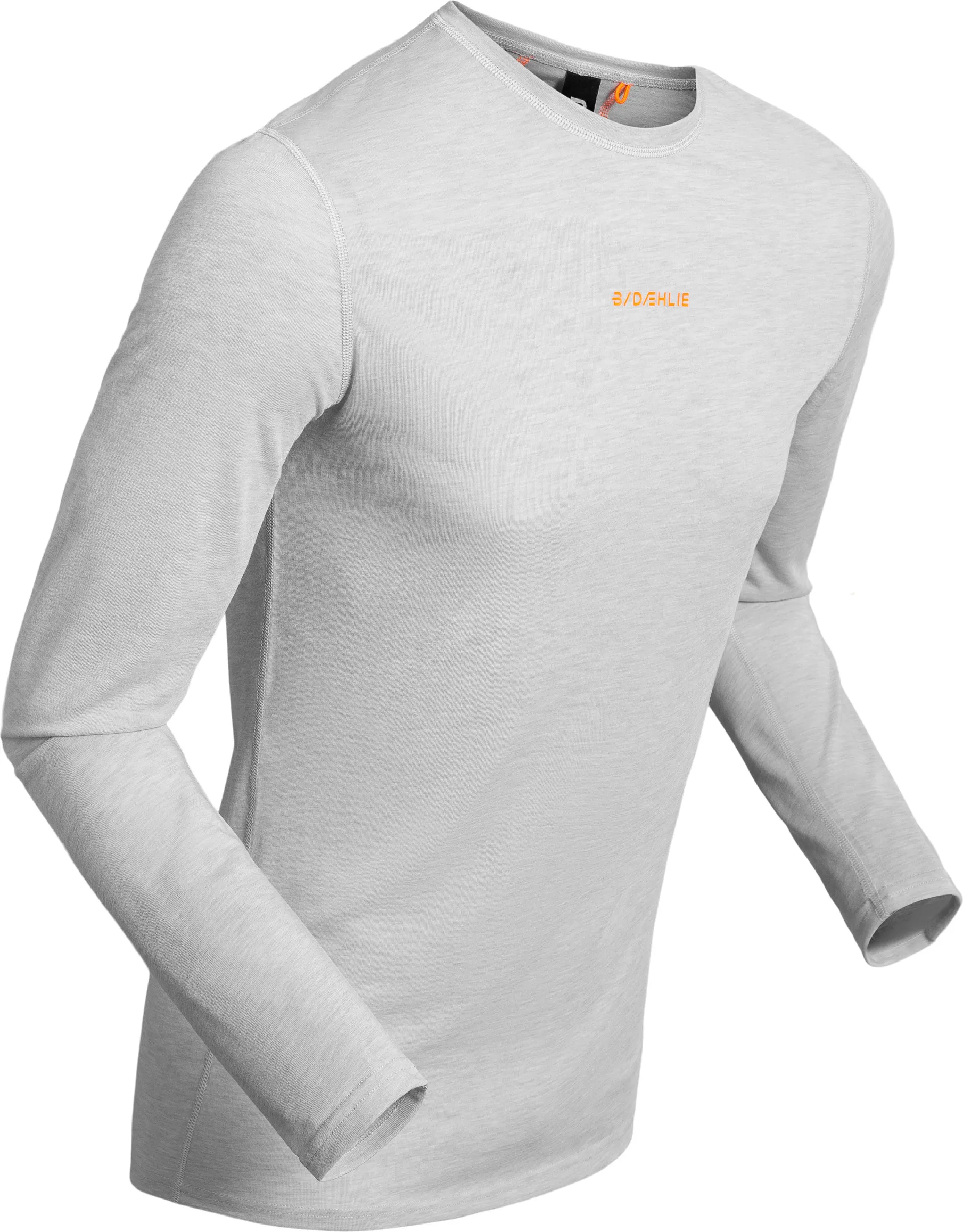 Daehlie Men's Training Wool Mix Long Sleeve, Quiet grey Daehlie Men's Training Wool Mix Long Sleeve, Quiet grey
