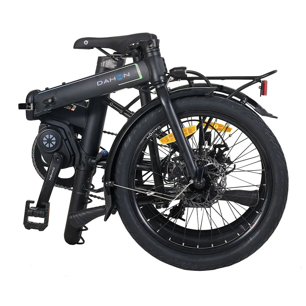 Dahon Union E20 Db Hopvikbar Elcykel, Black, One Size, 303Wh