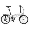 Dahon Vybe D7 Hopfällbar Cykel, White, One Size