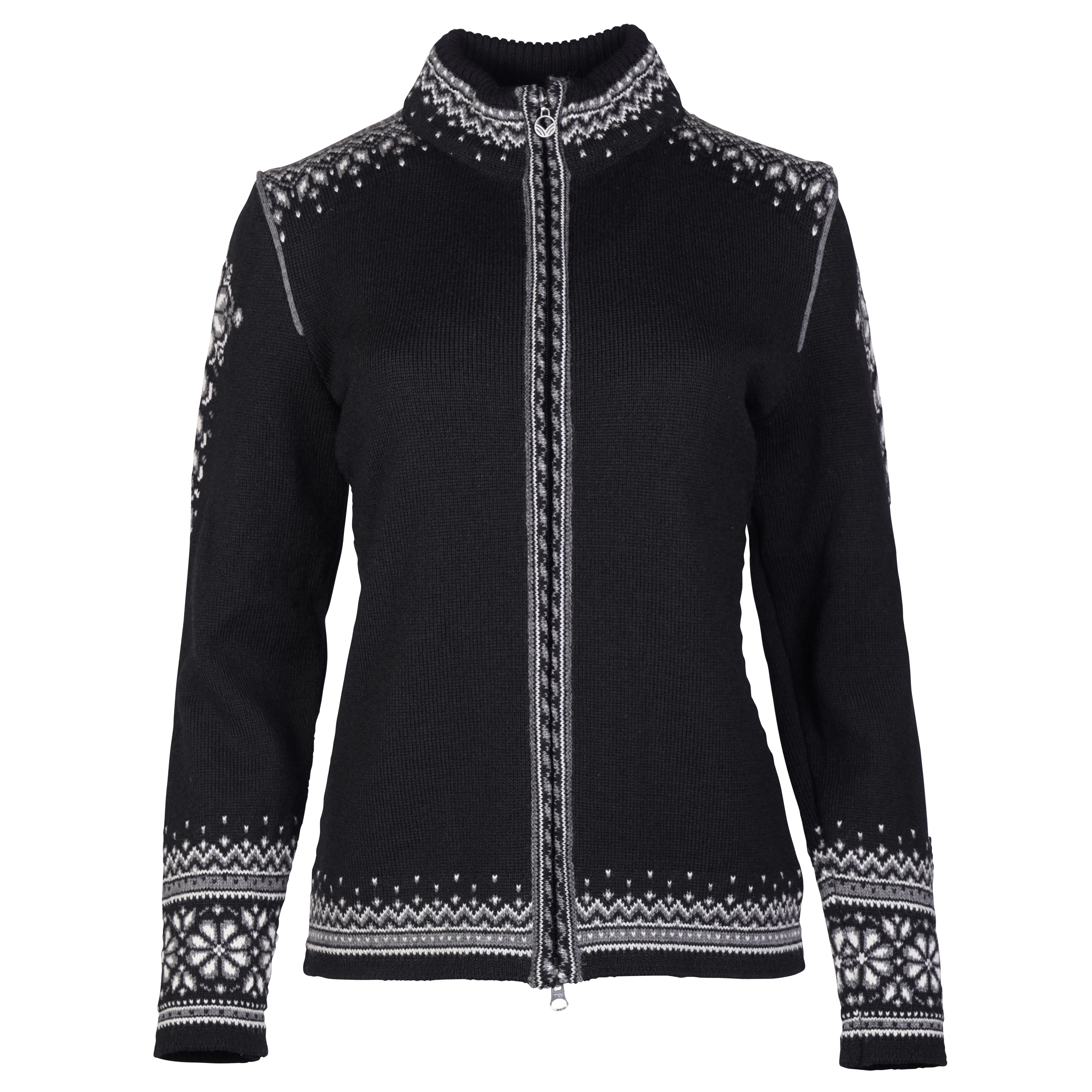 Dale of Norway 140th Anniversary Women's Jacket, Black/off white/smoke Dale of Norway 140th Anniversary Women's Jacket, Black/off white/smoke