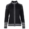Dale of Norway 140th Anniversary Women's Jacket, Black/off white/smoke