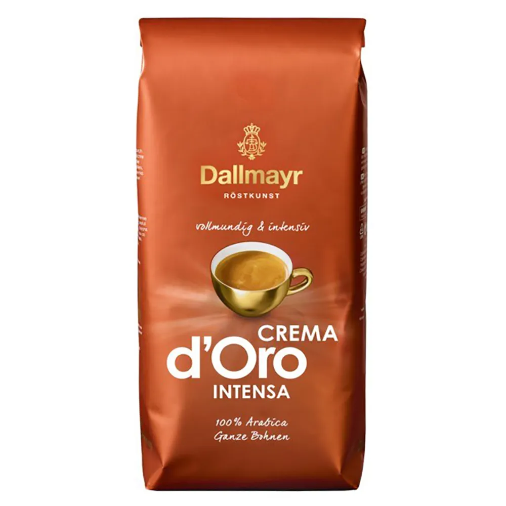 Dallmayr Crema D´oro Intensa Kaffebönor 1kg, Black, One Size
