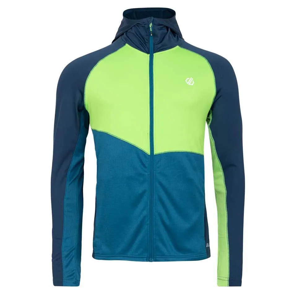 Dare 2b Assimilate Iii Core Stretch Sweatshirt Med Dragkedja Refurbished, Moonlight denim / green flash Dare 2b Assimilate Iii Core Stretch Sweatshirt Med Dragkedja Refurbished, Moonlight denim / green flash