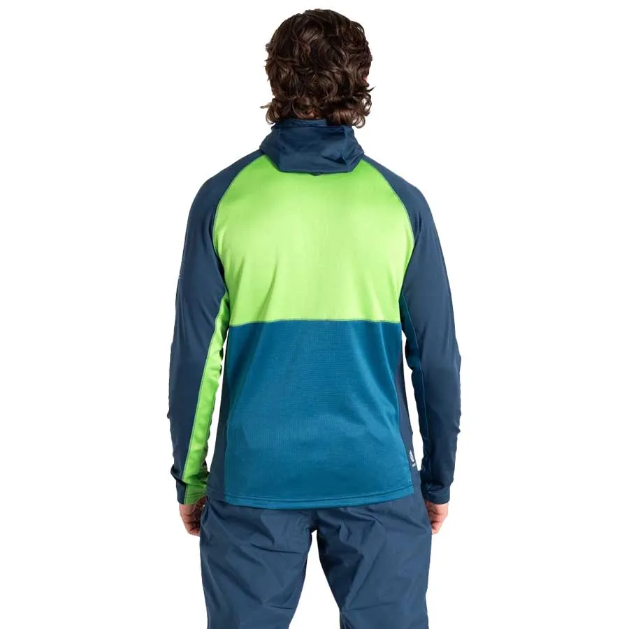 Dare 2b Assimilate Iii Core Stretch Sweatshirt Med Dragkedja Refurbished, Moonlight denim / green flash Dare 2b Assimilate Iii Core Stretch Sweatshirt Med Dragkedja Refurbished, Moonlight denim / green flash