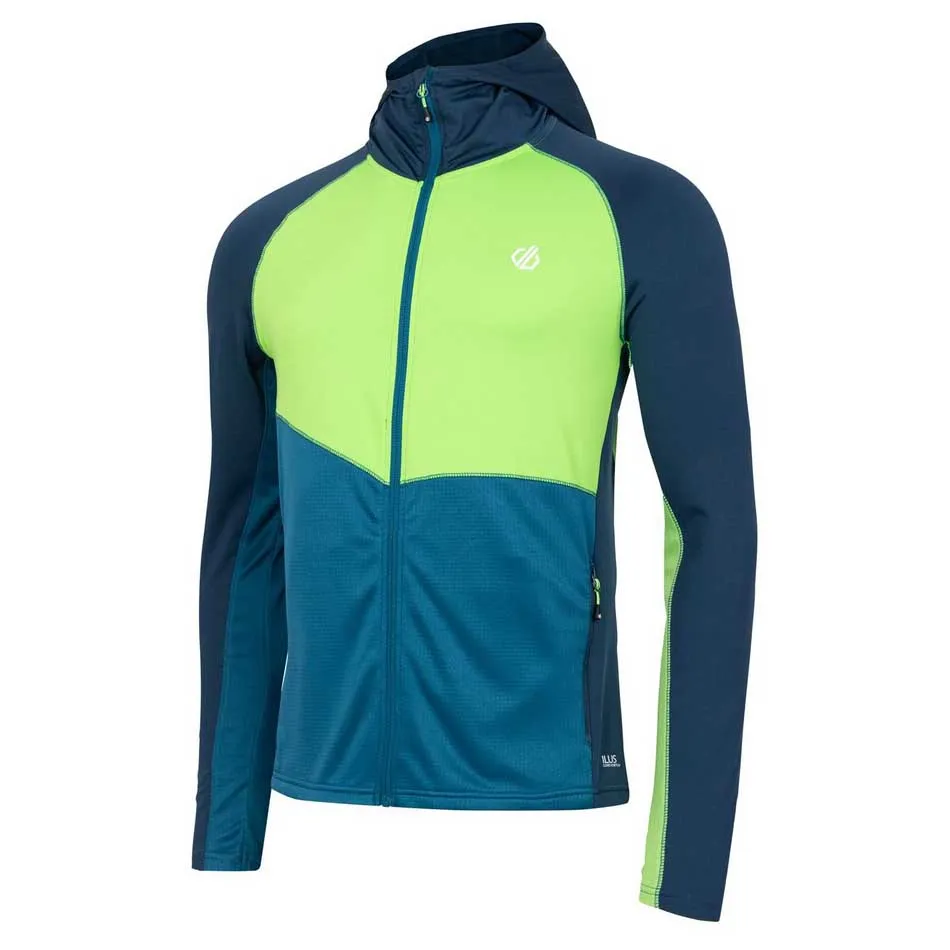 Dare 2b Assimilate Iii Core Stretch Sweatshirt Med Dragkedja Refurbished, Moonlight denim / green flash Dare 2b Assimilate Iii Core Stretch Sweatshirt Med Dragkedja Refurbished, Moonlight denim / green flash