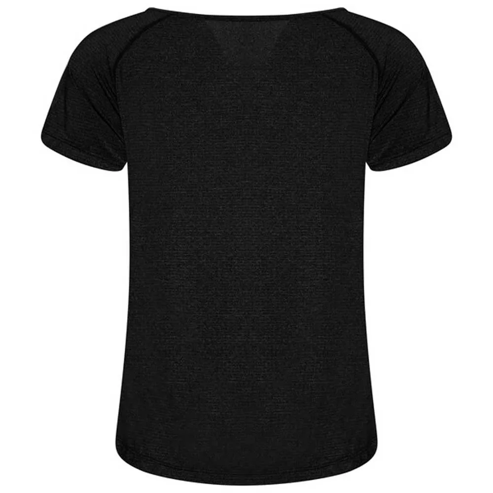 Dare 2b Crystallize T-shirt Med Korta ärmar, Black