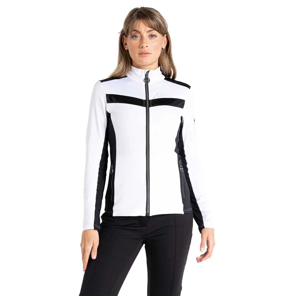Dare 2b Divinity Ii Core Stretch Fleece, White / black Dare 2b Divinity Ii Core Stretch Fleece, White / black