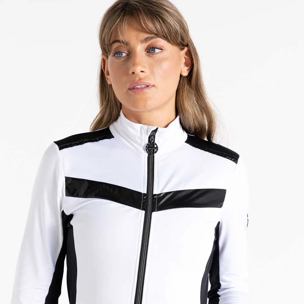 Dare 2b Divinity Ii Core Stretch Fleece, White / black Dare 2b Divinity Ii Core Stretch Fleece, White / black