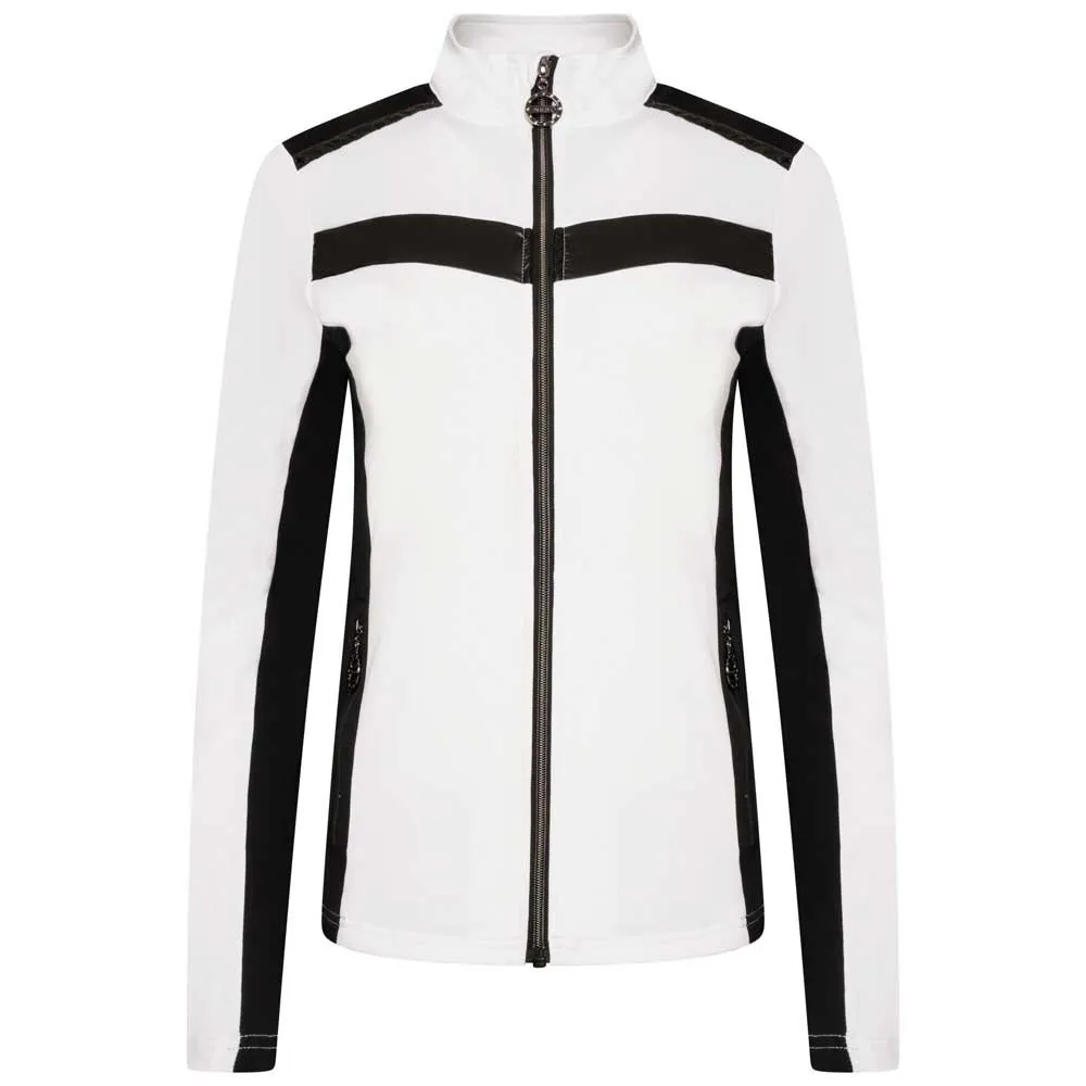 Dare 2b Divinity Ii Core Stretch Fleece, White / black Dare 2b Divinity Ii Core Stretch Fleece, White / black