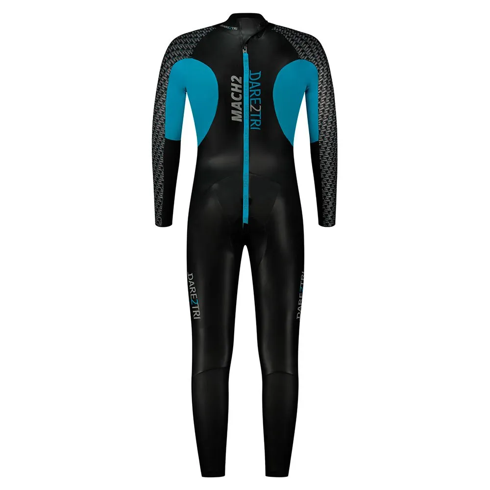 Dare2Tri Mach2 Våtdräkt I Neopren unisex, Black / blue, XS Dare2Tri Mach2 Våtdräkt I Neopren unisex, Black / blue, XS