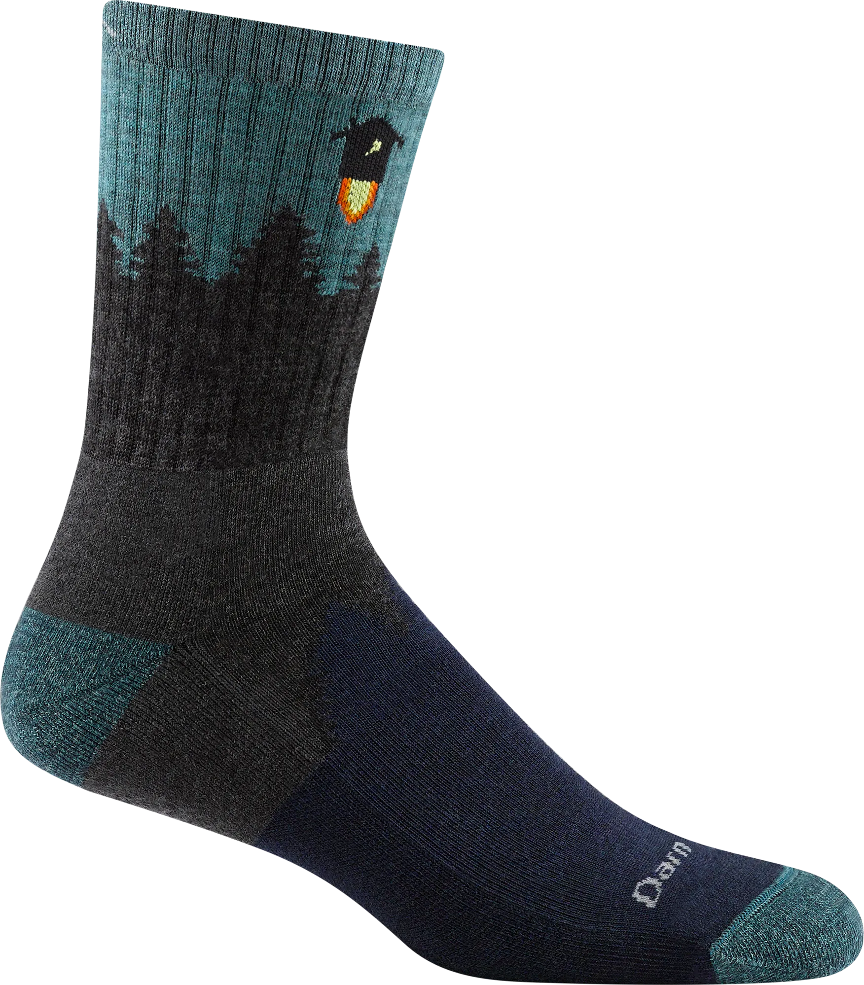 Darn Tough Men's Number 2 Micro Crew Midweight Hiking Sock Darn Tough Men's Number 2 Micro Crew Midweight Hiking Sock