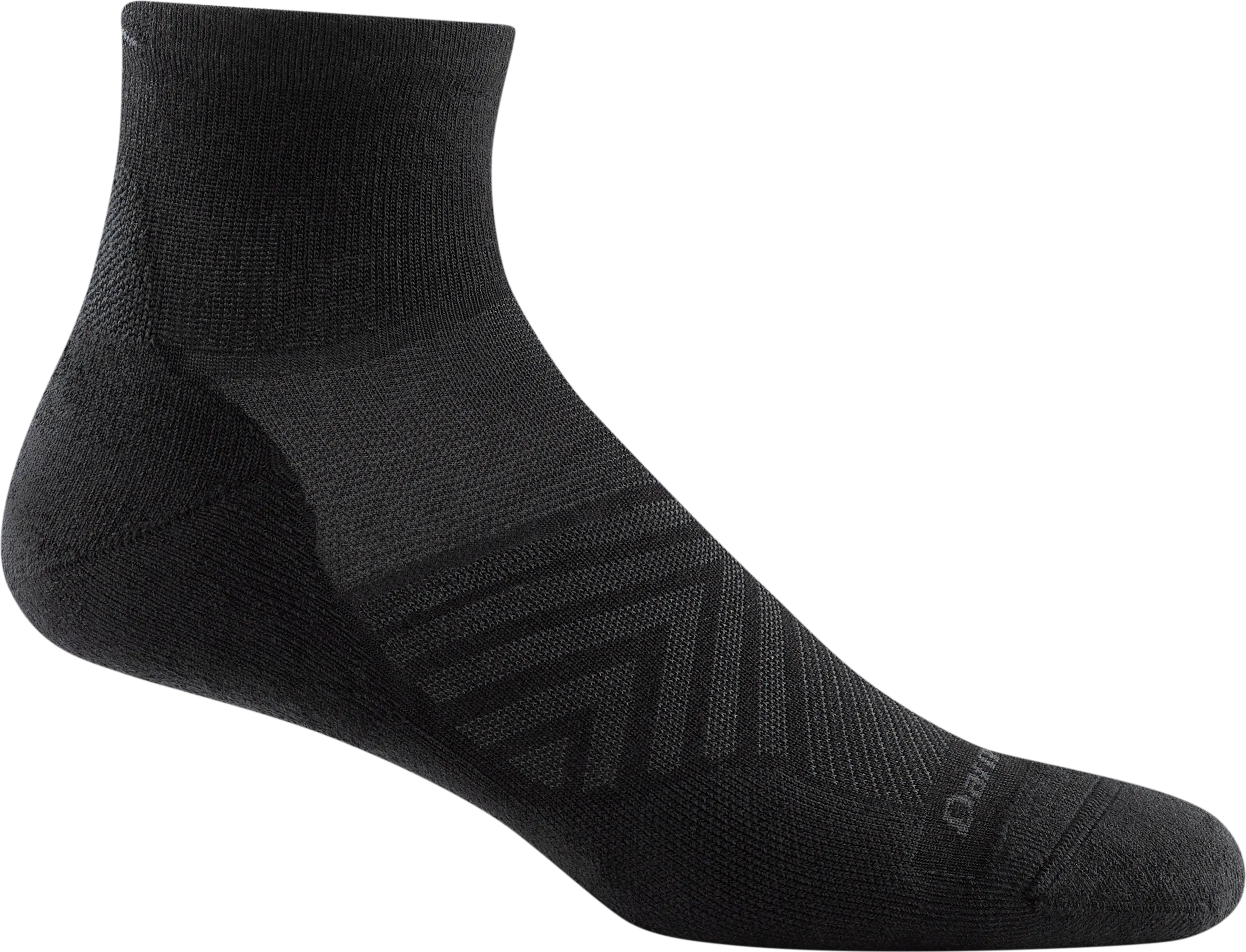 Darn Tough Men's Run Quarter Ultra-Lightweight with Cushion Darn Tough Men's Run Quarter Ultra-Lightweight with Cushion