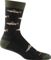 Darn Tough Men's Spey Fly Crew Lightweight Lifestyle Sock Darn Tough Men's Spey Fly Crew Lightweight Lifestyle Sock