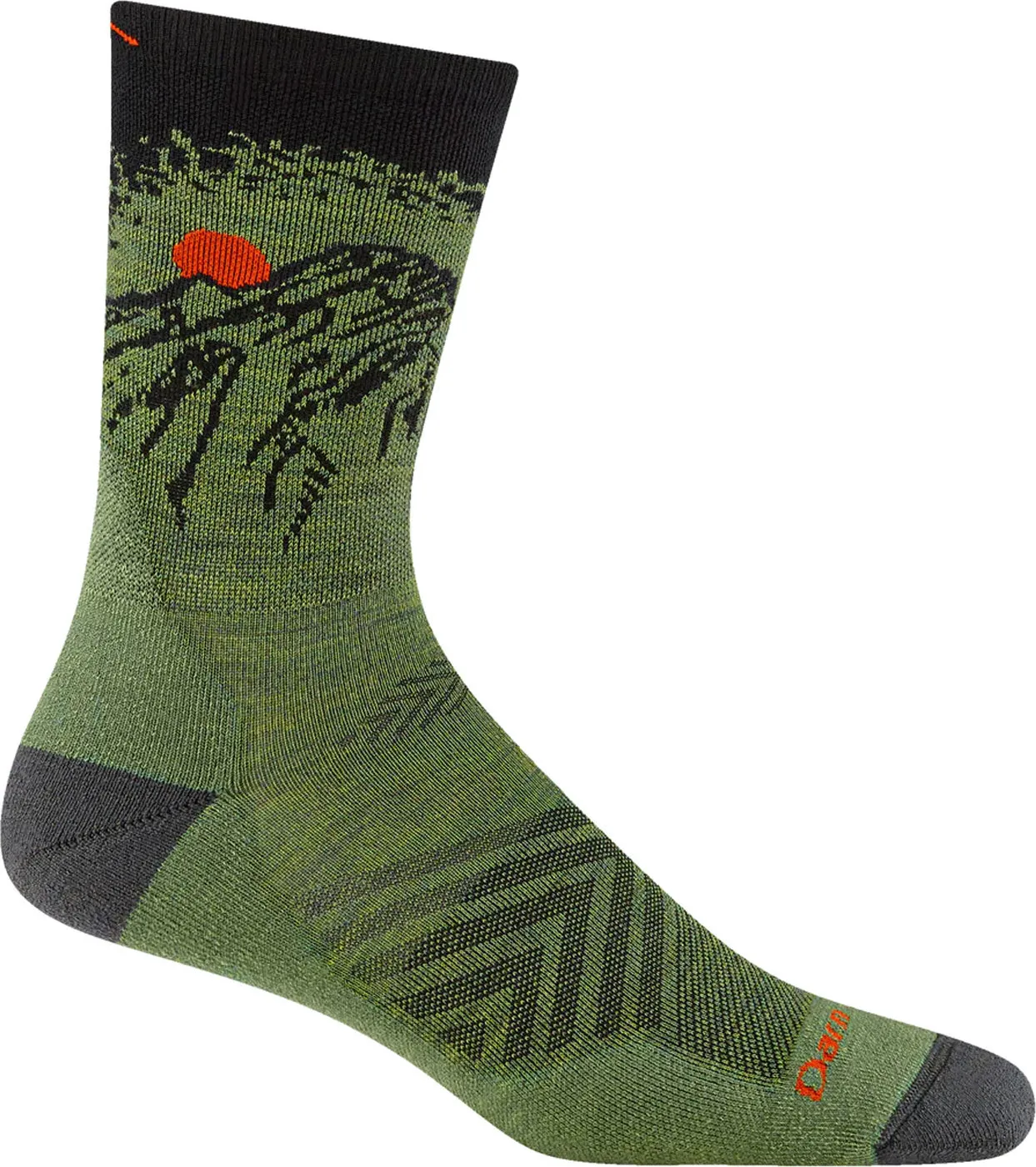Darn Tough Men's Vert Micro Crew Ultra-Lightweight With Cushion Darn Tough Men's Vert Micro Crew Ultra-Lightweight With Cushion