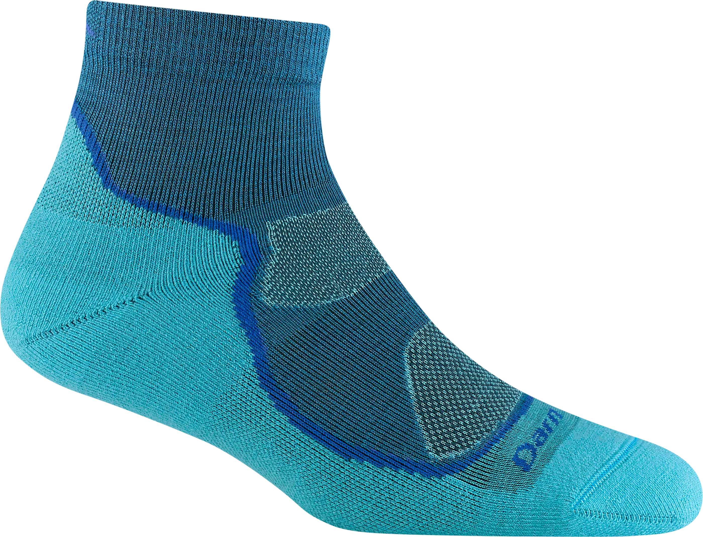 Darn Tough Women's Light Hiker 1/4 Lightweight Hiking Sock Darn Tough Women's Light Hiker 1/4 Lightweight Hiking Sock