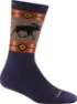 Darn Tough Women's Vanna Grizzle Boot Hiking Socks, Blackberry