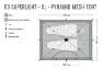 DD Hammocks SL XL Mesh Pyramide Tält