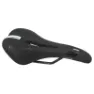 DDK Racing Ergonomic Flow Memory Foam Cykelsadel, Black, 144mm