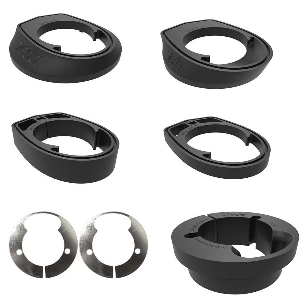 Deda Alanera Rs Nylon Headset-distans, Black, One Size Deda Alanera Rs Nylon Headset-distans, Black, One Size