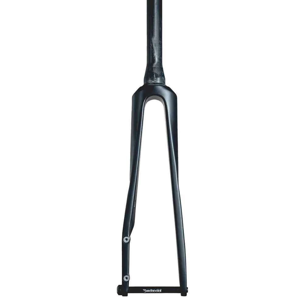 Deda Edg D-shape Dcr System 12x100mm Väggaffel, Black, 28"-700C, Rigid