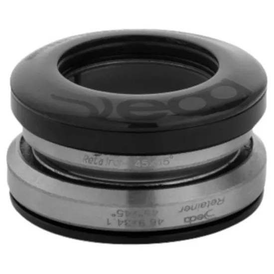 Deda In-4 Integrerat Styrlager, Black, 1 1/8 - 1 1/4" Deda In-4 Integrerat Styrlager, Black, 1 1/8 - 1 1/4"